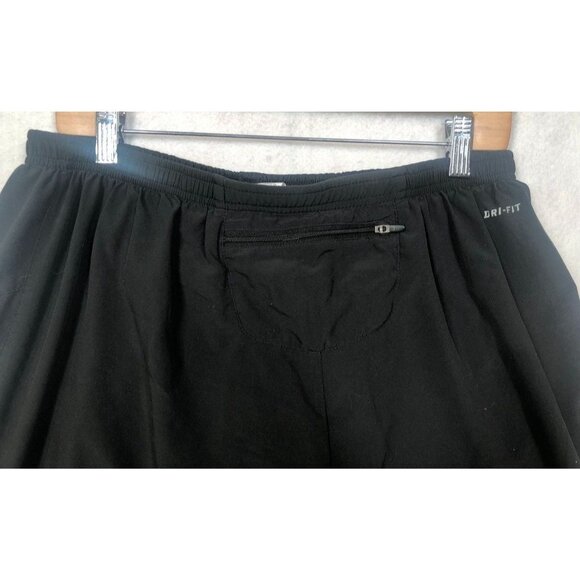 Nike 7" Phenom 2 In 1 Running Shorts Black Dri-Fit Lined 547820-010 Men's XXL - Picture 4 of 11